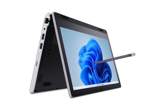 11.6" Dynabook E11W-A Convertible w/ Pen Laptop - Intel® N100 - 8 GB LPDDR5 / 128 GB eMMC (EDU13U-001001)